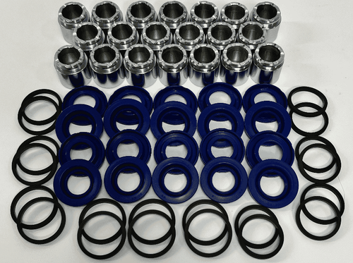 Save 10% on Rebuild Kit for Porsche 992 Turbo S Front w/Brembo 10 pot Calipers (Price is for 2 Calipers)