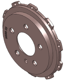 RB Rotor Hats for Aston Martin DBS11 (2017+) Rear CCB to Iron Rotor Conversion (Price is for 2 ea.)