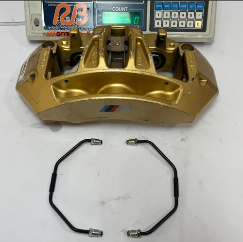 Caliper Crossover Tubes for BMW F80 M3/M4 F10 M5/M6 Front Brembo 6 pot Calipers for applications (Qty 2)