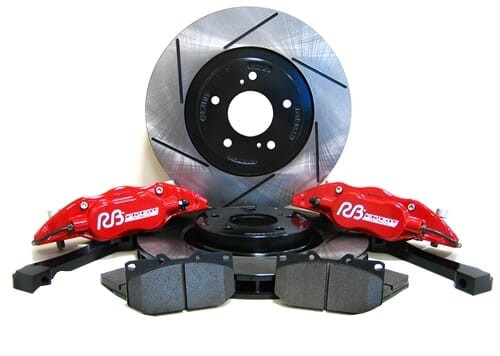 RB Caliper Kit Stock  (323x24 /1pc Rotor) for RX8 Stock & Miata NC BBK Front