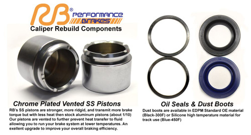 Save 10% on Rebuild Kit for Ford Mustang Dark Horse, Porsche Panamera, Cayenne Front Caliper (Price is for 2 Calipers)