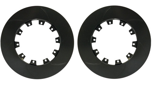 300x12mm Replacement Rotor Rings (Curved Slot) Incl. hardware