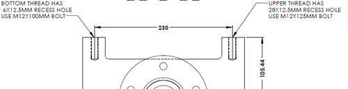 RB Front Caliper Mounting Hardware Kit for Nissan GT-R R35 09-11