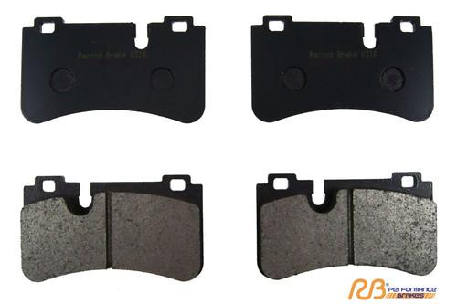 [PD1373-391] RB XT910 Brake Pad: Mercedes Rear w/4-Pot Calipers