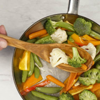 RSVP Endurance Olive Wood Straight Spoon