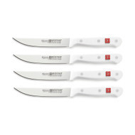 Wusthof Gourmet White Steak Knife Set