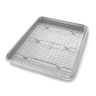 USA Pan Jelly Roll Cooling Rack and Pan Set
