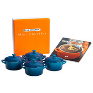 Le Creuset Mini Cocottes in Marseille With Cookbook