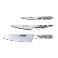 Global Classic 3-Piece Santoku Knife Set