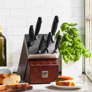 Zwilling Four Star 7-Piece Self-Sharpening Knife Block Set
