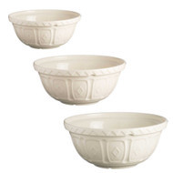 Mason Cash Color Mix Cream Mixing Bowl Set