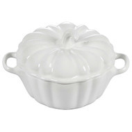 Le Creuset Petite Pumpkin Cocotte in White