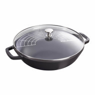 Staub Cast Iron Perfect Pan in Matte Black