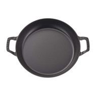 Staub Cast Iron Braiser in Matte Black