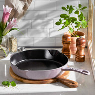 Staub Cast Iron Traditional Deep Skillet in Lilac