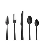 Fortessa Nomad Brushed Black 20-Piece Flatware Set