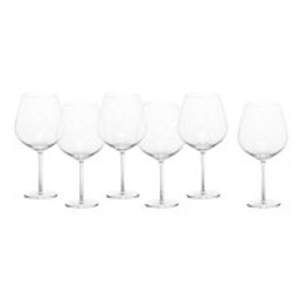Schott Zwiesel Set of Six Forté Claret Burgundy Glasses