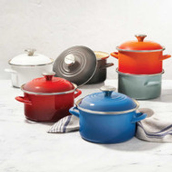 Le Creuset Petite Stockpot in Cerise