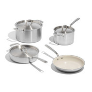 Made In CeramiClad 7-Piece Cookware Set