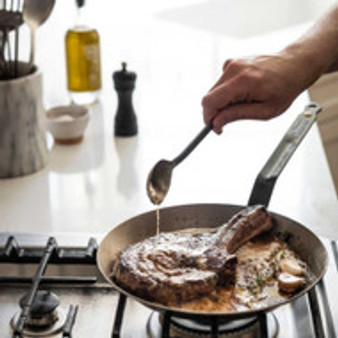 de Buyer Mineral B Carbon Steel Steak Pan