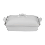 Le Creuset Heritage Rectangular Casserole in White