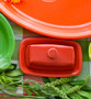 Fiesta Covered Butter Dish