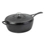 Lodge Blacklock Cast Iron Deep Skillet With Lid