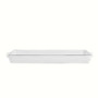 Made In Rectangular Baking Slab With Navy Rim