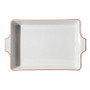 Made In Rectangular Baking Dish With Red Rim