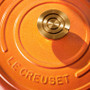 Le Creuset Cast Iron Round Dutch Oven in Flamme Dorée