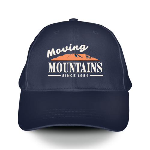 Moving Mountains (Navy Baseball Cap)