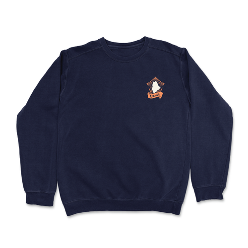 Moving Mountains (Navy Crewneck Sweater)
