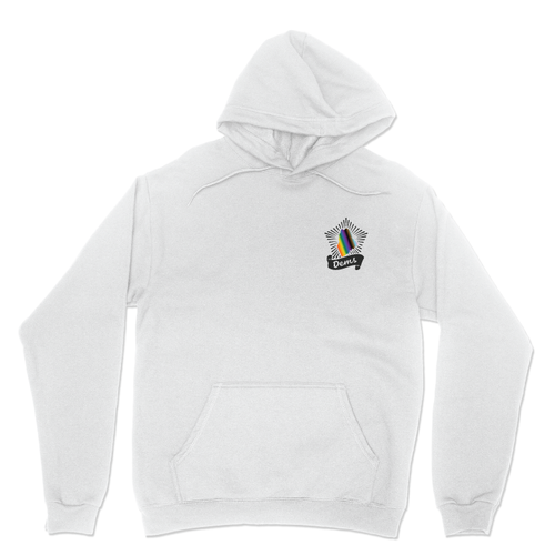 Pride Logo (White Pullover Hoodie)