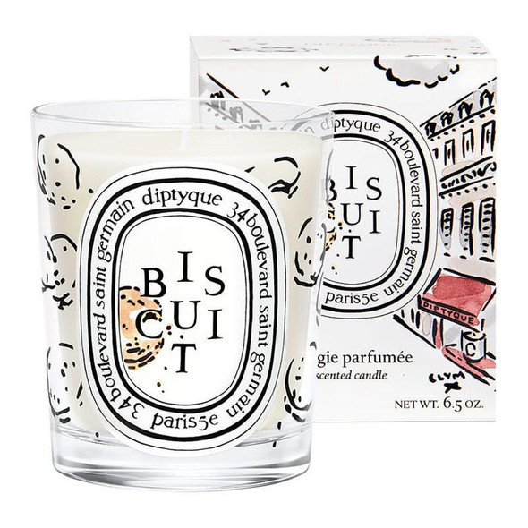 Diptyque Candela Biscuit 190gr -Café Verlet Limited Edition 