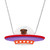 EW Mission to mars : Pug Encounters necklace
