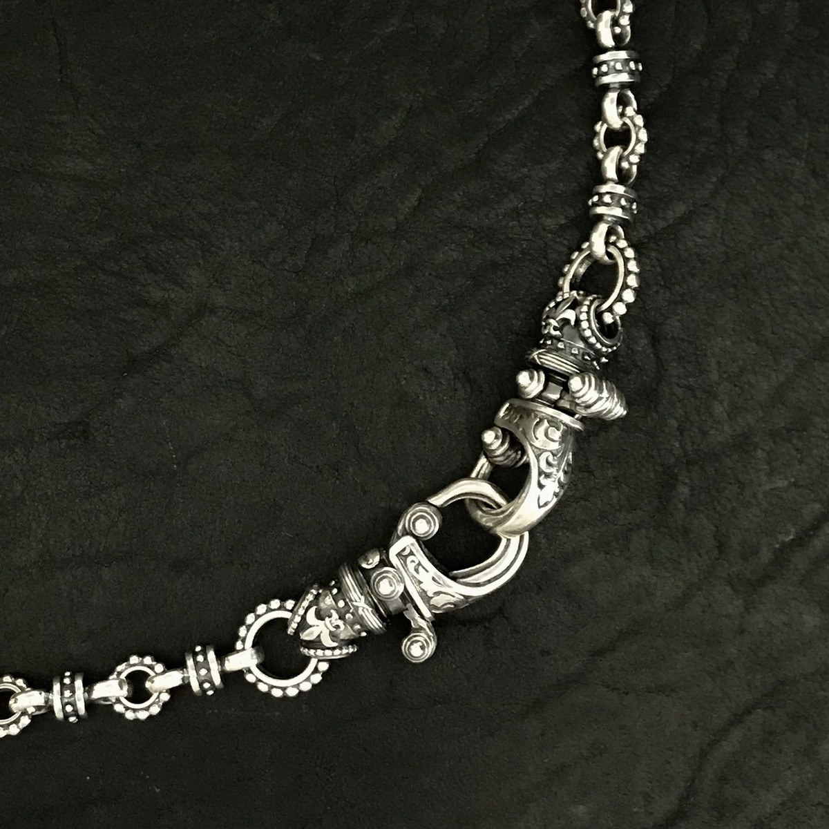Add A Bead Threader Chain STERLING SILVER 6 8 & 16 22 Adjustable Link Chain  for Beads and Beaded Chains 