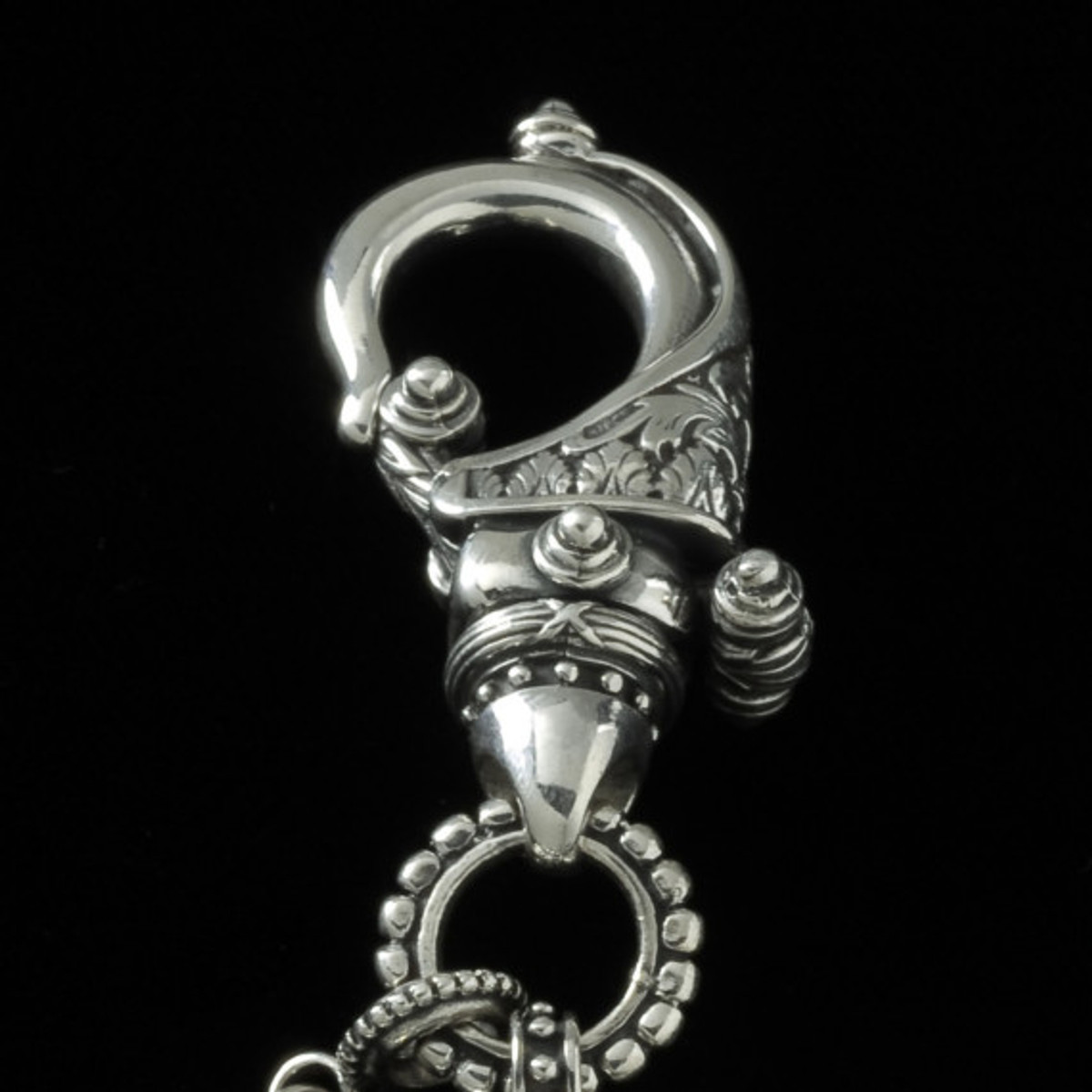 Engravable Sterling Silver Keychain