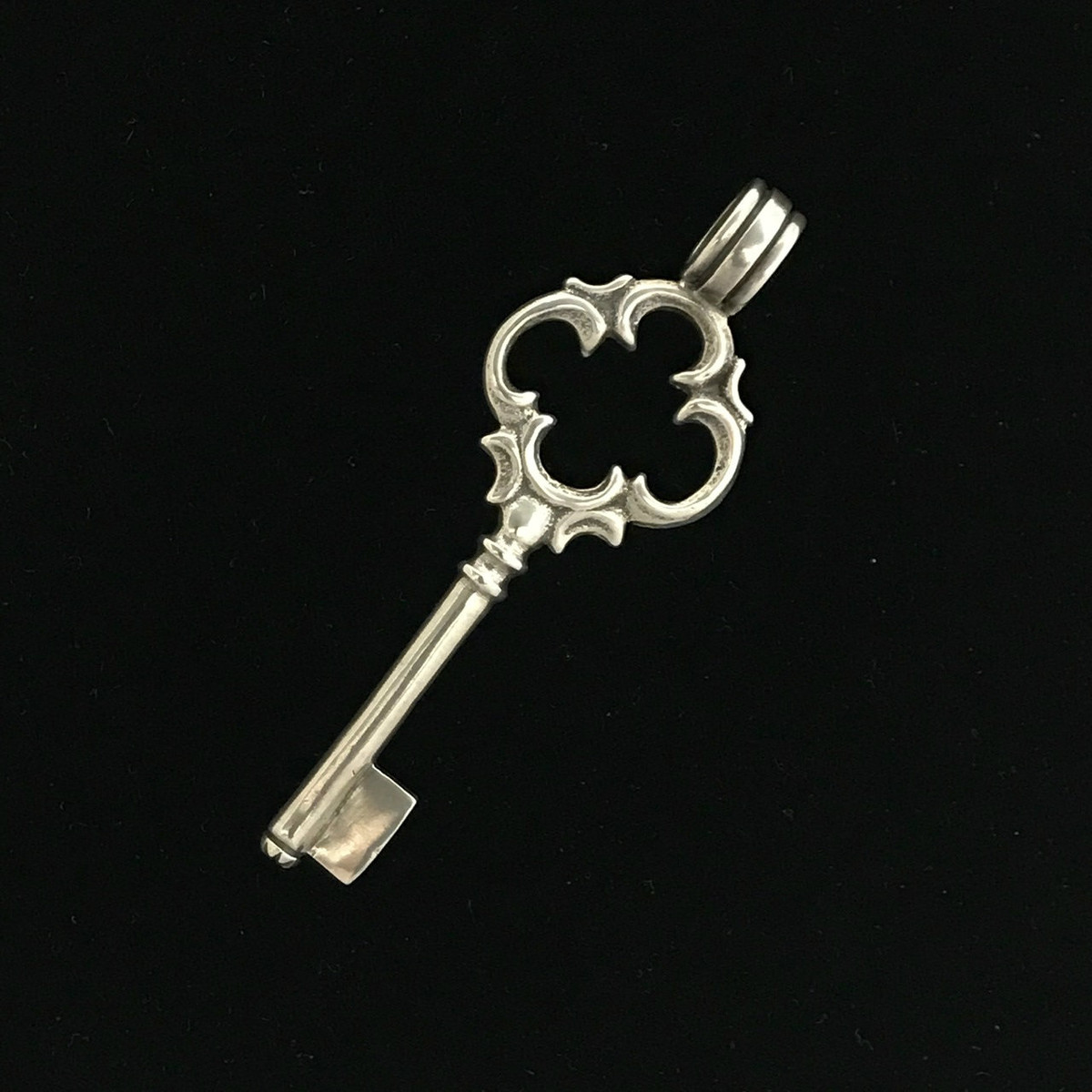 Key Pendant, Silver, Extra large