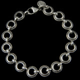 Rowann Bracelet, Sterling Silver, handmade by Bowman Originals, Sarasota, 941-302-9594