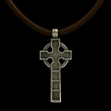 Celtic Cross Necklace handmade in Sterling Silver by Bowman Originals, USA Celtic Cross Necklace handmade in Sterling Silver by Bowman Originals, USA