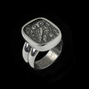 Athena Owl Ring handmade in Sterling Silver by Bowman Originals, Sarasota, 941-302-9594 Athena Owl Ring handmade in Sterling Silver by Bowman Originals, Sarasota, 941-302-9594