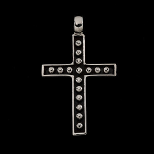 Let your faith show with this Sterling Silver dynamic and textured Beaded Cross. Handmade in the USA. 100% Guarantee. Call or text 941-302-9594 www.BowmanOriginals.com
 Let your faith show with this Sterling Silver dynamic and textured Beaded Cross. Handmade in the USA. 100% Guarantee. Call or text 941-302-9594 www.BowmanOriginals.com