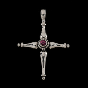 Take a look at this January birthstone cross. This Sterling Silver Medieval Style Cross features a beautiful Rhodolite Garnet and is handmade in the USA. 100% Guarantee. Call or text 941-302-9594. www.BowmanOriginals.com Take a look at this January birthstone cross. This Sterling Silver Medieval Style Cross features a beautiful Rhodolite Garnet and is handmade in the USA. 100% Guarantee. Call or text 941-302-9594. www.BowmanOriginals.com