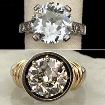Redesign your Diamond Ring for today's casual lifestyle. Redesign your Diamond Ring for today's casual lifestyle.