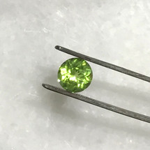 Peridot, 4.89 carats, destined for a custom order.