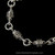 Handmade Sterling Silver Hercules Chain Link Stackable Bracelet by Bowman Originals, Sarasota, Florida, detail view