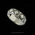 Sterling Silver Mosaic Band Ring,  1/4 inch (6.5mm) wide, handmade by Bowman Originals, Sarasota, Florida.