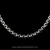 Sterling Silver Ribbed Link Layering Neck Chain with 1/4 inch ribbed links, handcrafted by Bowman Originals, chain details
