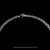 Sterling Silver Ribbed Link Layering Neck Chain with 1/4 inch ribbed links, handcrafted by Bowman Originals, clasp view