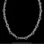 Sterling Silver Thor Chain Link Necklace by Bowman Originals with 3/8-inch handmade links, front view